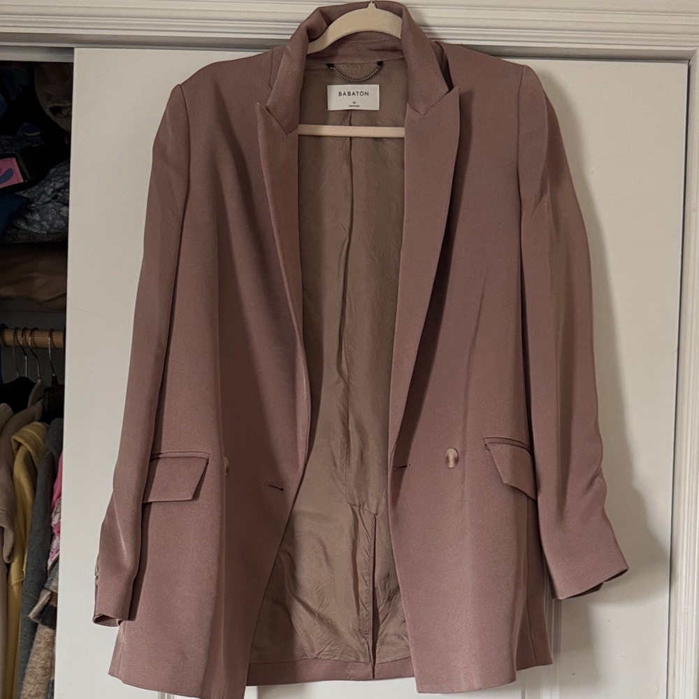 Babaton Mauve Blazer for Women